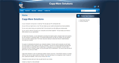 Desktop Screenshot of capp-ware.com